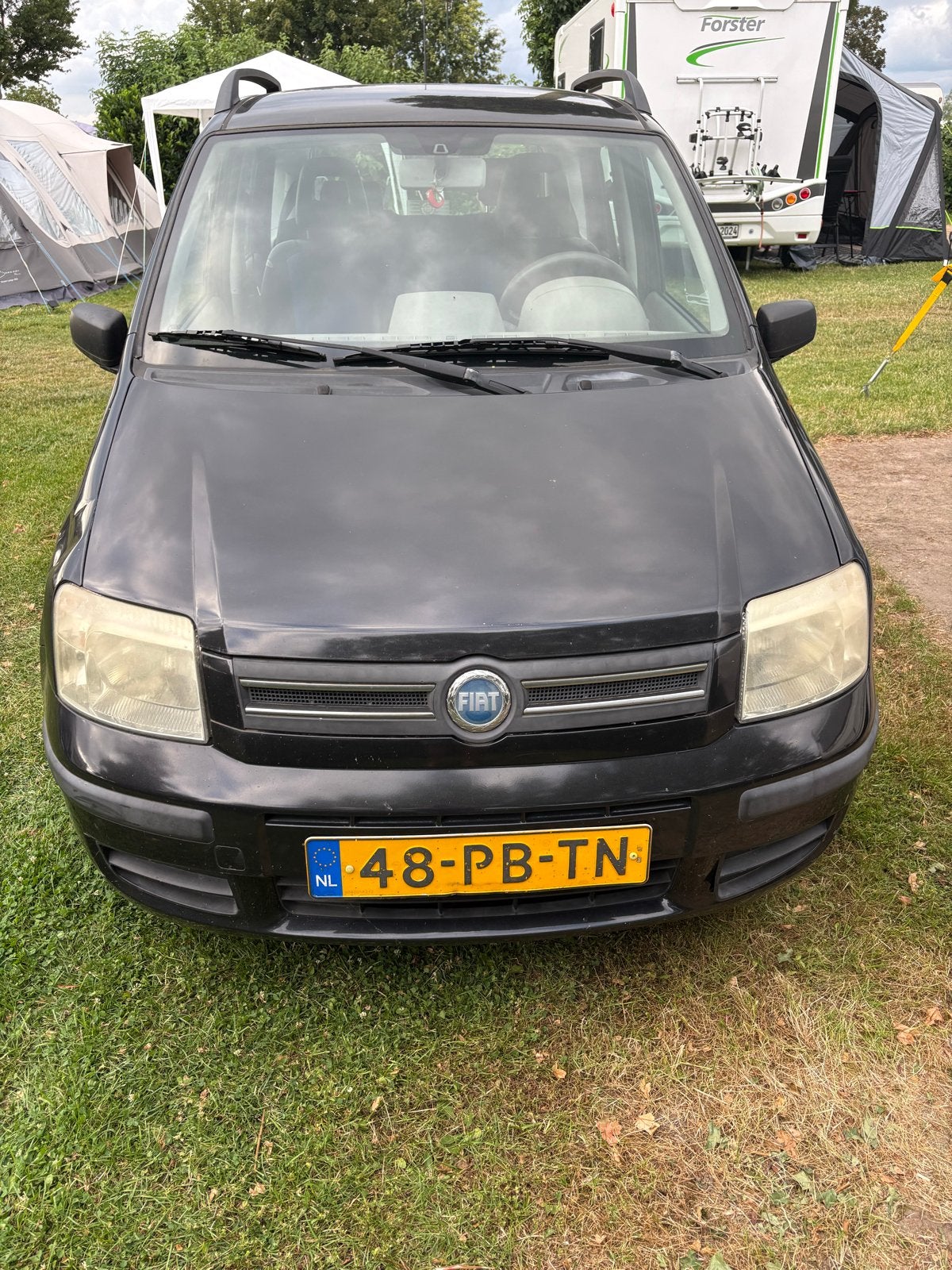 Fiat Panda 1.2 Dualogic 2004 Zwart automaat, Ophalen