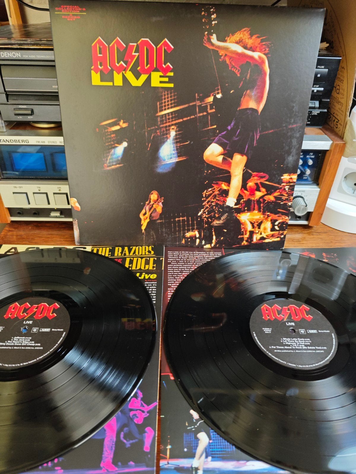 AC/DC Live Dubbel-LP - Classic Rock Vinyl, Cd's en Dvd's, Vinyl | Rock, Inclusief binnenhoes, Ophalen of Verzenden, Zo goed als nieuw