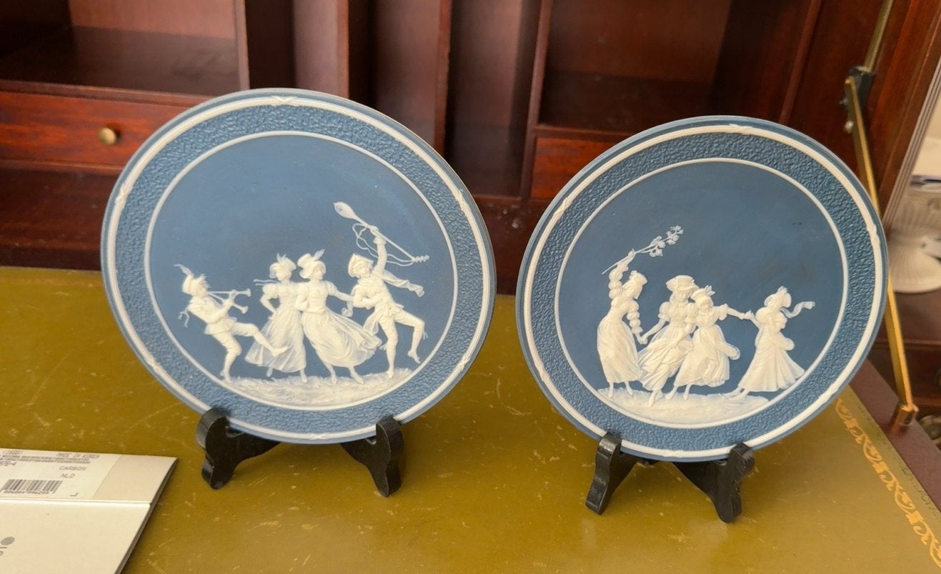 2x Villeroy & Boch Mettlach wandborden 3272 & 3273 – set, Ophalen of Verzenden
