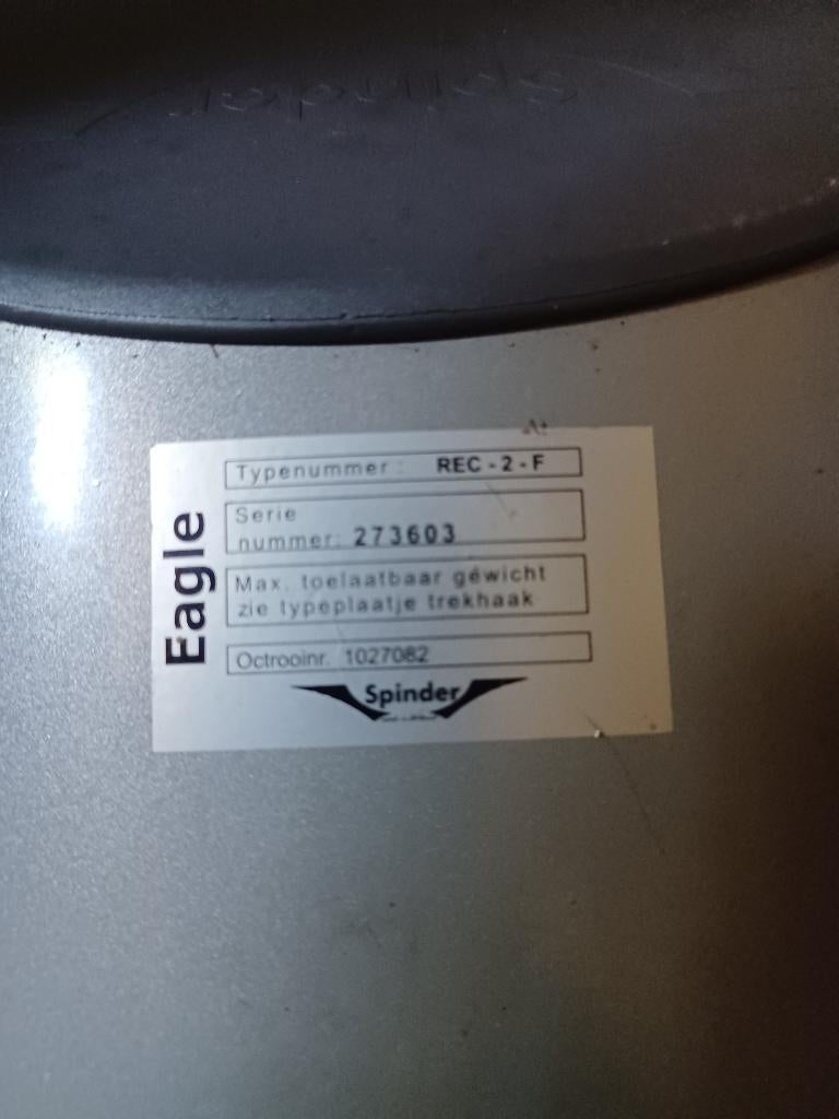 fietsdrager, Auto diversen, Fietsendragers, Gebruikt, Trekhaakdrager, 2 fietsen, Brede banden, Elektrische fiets, Ophalen of Verzenden