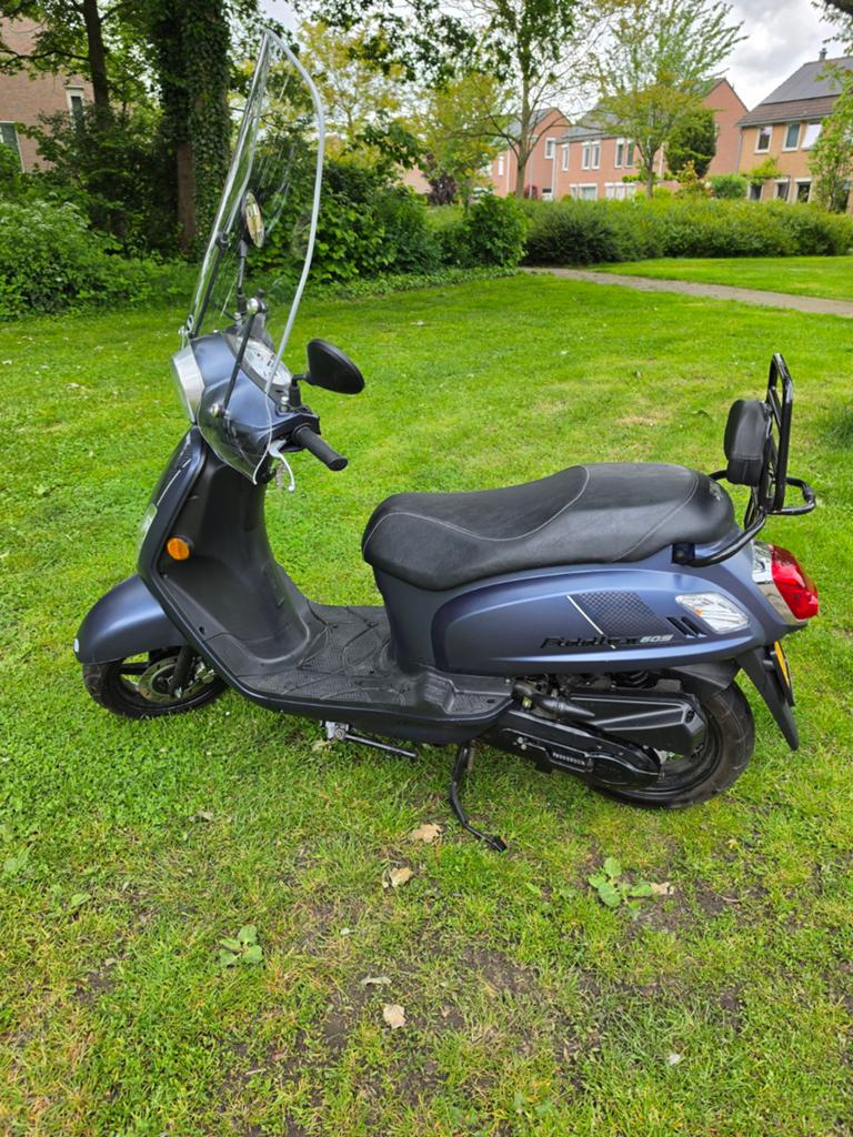 SYM Fiddle II 2021 | 715 km | 45 km/u | topstaat, Ophalen, Maximaal 45 km/u, Zo goed als nieuw, Benzine