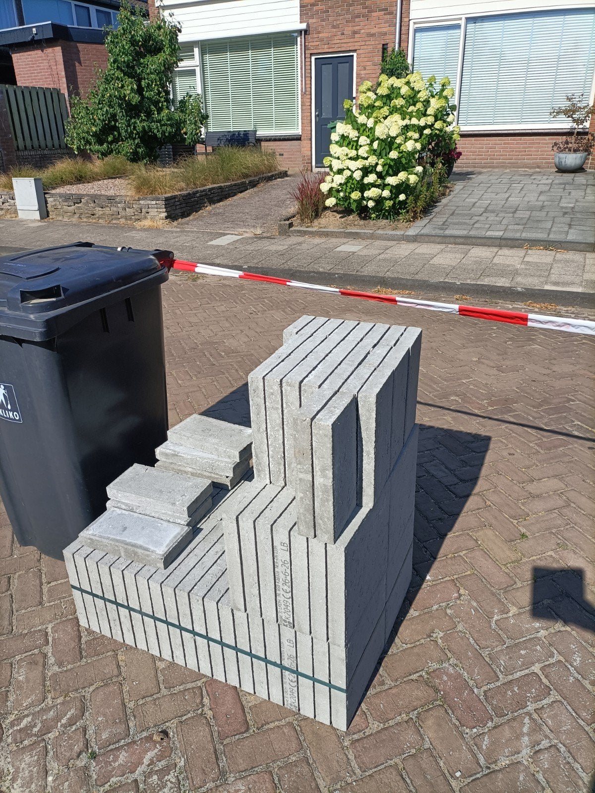Betonnen terrastegels/klinkers - Nieuw, Tuin en Terras, Tegels en Klinkers, Nieuw, Ophalen of Verzenden, Minder dan 5 m², Beton
