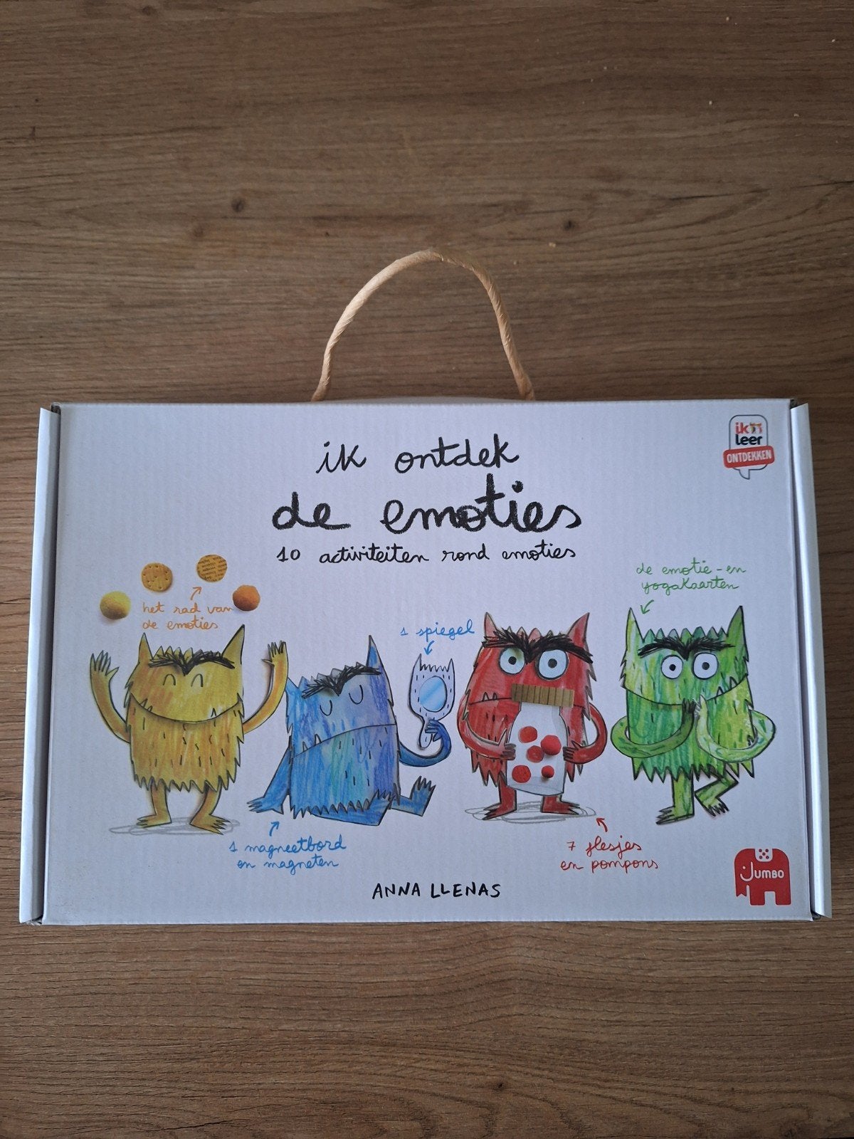 Ik ontdek de emoties - Jumbo educatief spel, Ophalen of Verzenden, Zo goed als nieuw, Ontdekken