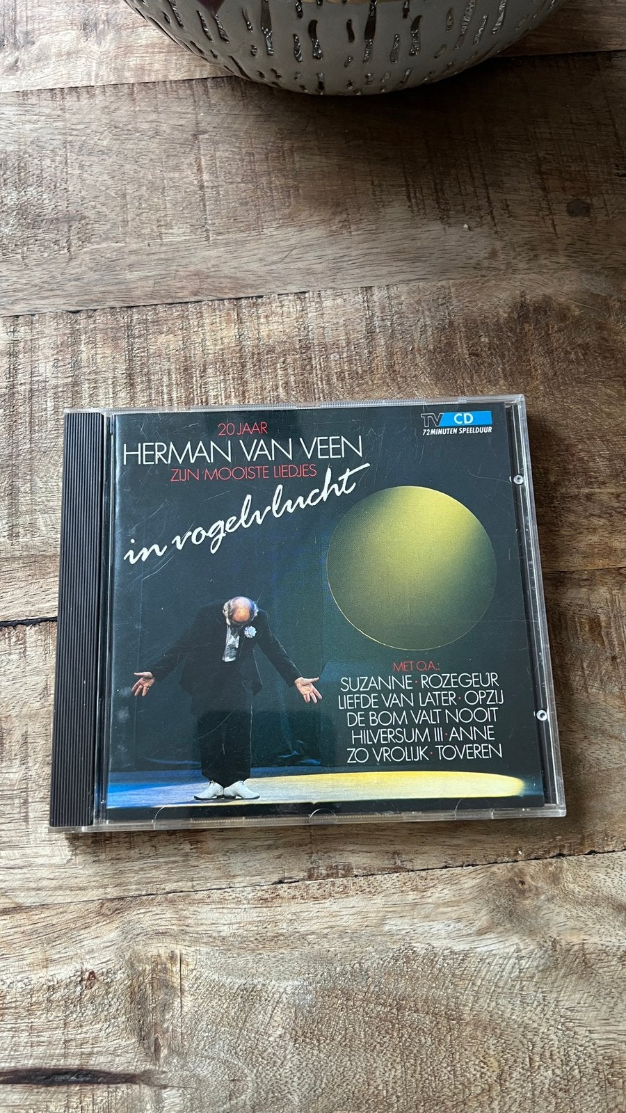 Cd Herman van Veen in Vogelvlucht, Gebruikt, Ophalen of Verzenden, Album, Inclusief doosje