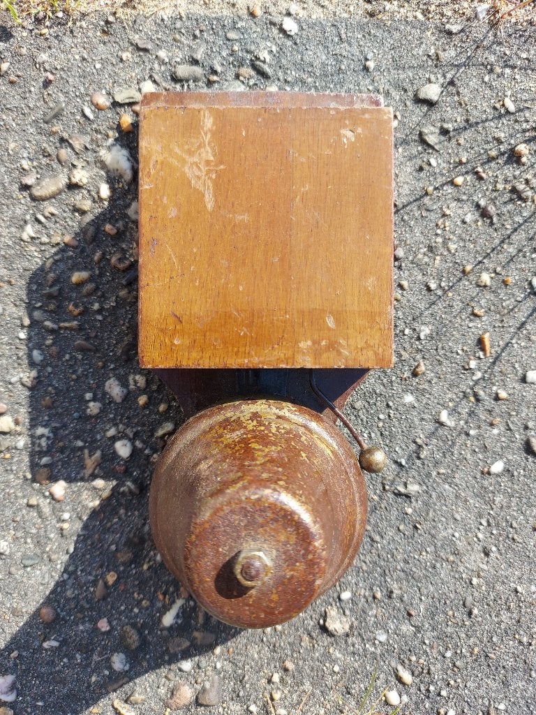 Antieke elektrische deurbel, Ophalen of Verzenden
