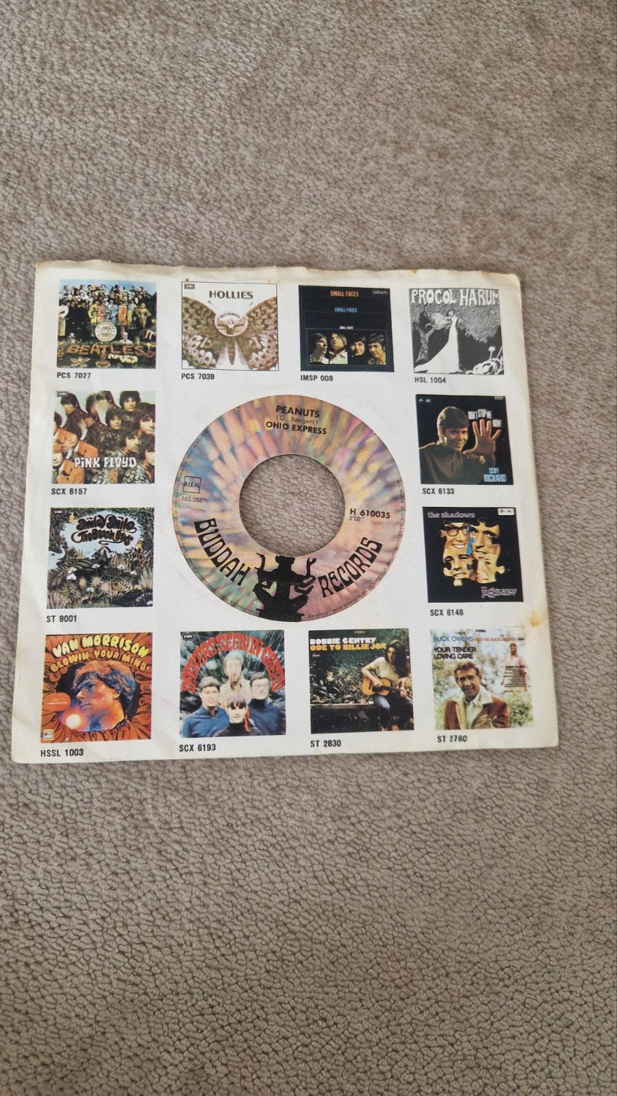Ohio Express - Peanuts / Pinch Me (7 inch vinyl single), Gebruikt, 7 inch, Ophalen of Verzenden, Pop