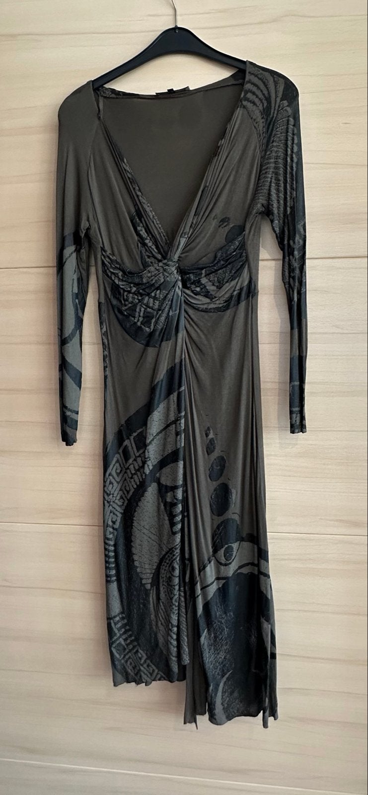Desigual Jurk met Lange Mouwen en Print nieuw maat kleine 44, Verzenden, Maat 42/44 (L), Nieuw, Onder de knie