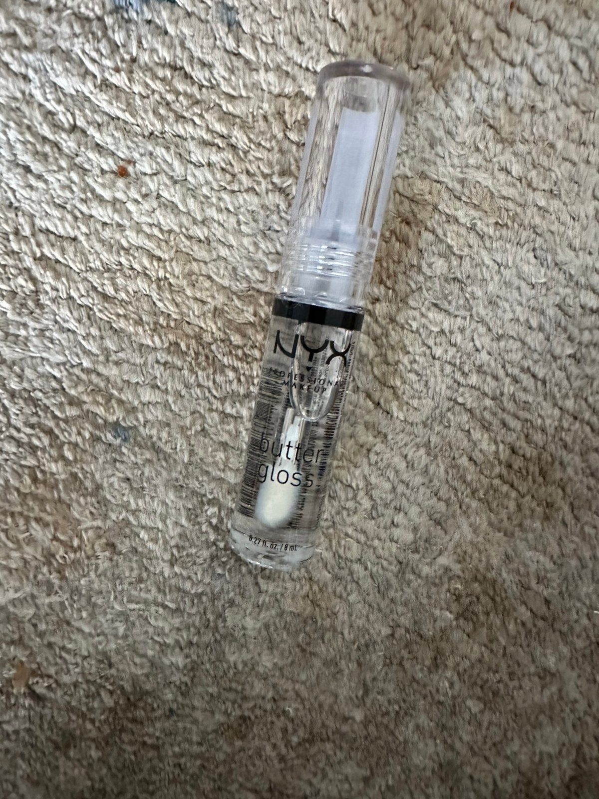 NIEUW NYX butter gloss 54 clear, Nieuw, Ophalen of Verzenden, Make-up, Overige kleuren
