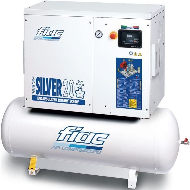 Fiac High Quality Silent Schroefcompressoren met luchtketel, Ophalen of Verzenden