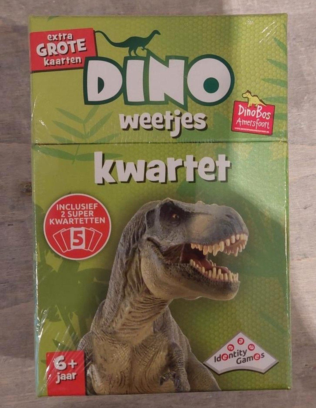 Dino weetjes kwartet compleet NIEUW in folie, Verzamelen, Ophalen of Verzenden, Nieuw, Kwartet(ten)
