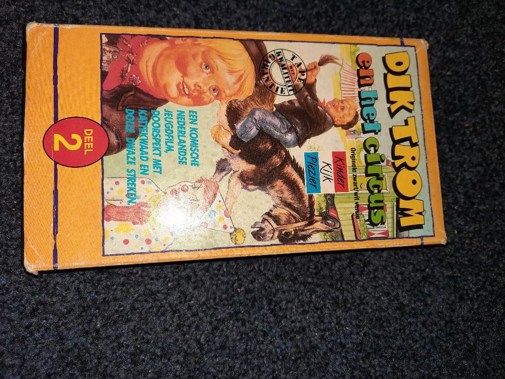 DIK TROM & HET CIRCUS! Top Klassieker Op Penta VIDEO!, Alle leeftijden, Ophalen of Verzenden, Zo goed als nieuw, Komedie