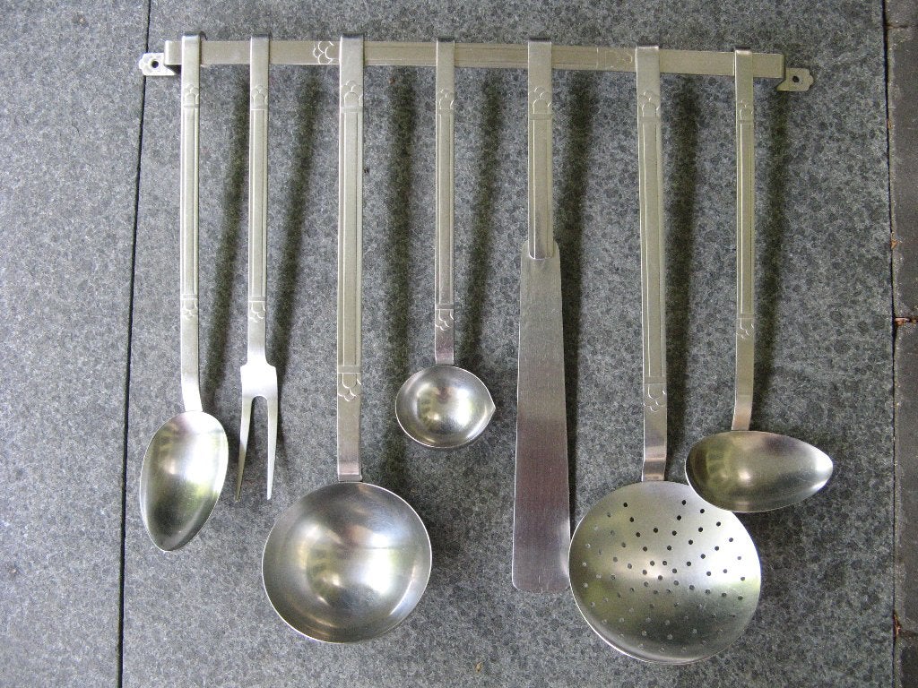 Gero Zilmeta 'trosje' rvs lepelrek, Gebruikt, Gero, Bestekset, Ophalen of Verzenden