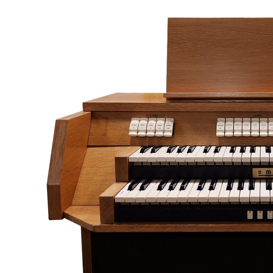Eminent DCS200 Occasion Orgel Blank Eiken, 2 klavieren, Gebruikt, Eminent Orgelbouw BV, Ophalen of Verzenden
