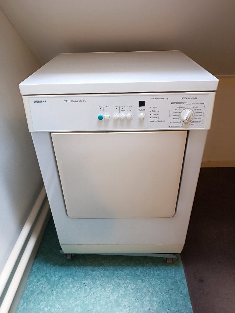Siemens wasdroger met luchtafvoer naar buiten, Ophalen, Gebruikt, Luchtafvoer, 4 tot 6 kg