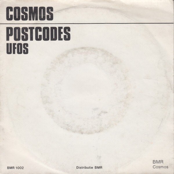 Electronic Single (1981) COSMOS - Postcodes / Ufos., Gebruikt, Pop, 7 inch, Ophalen of Verzenden