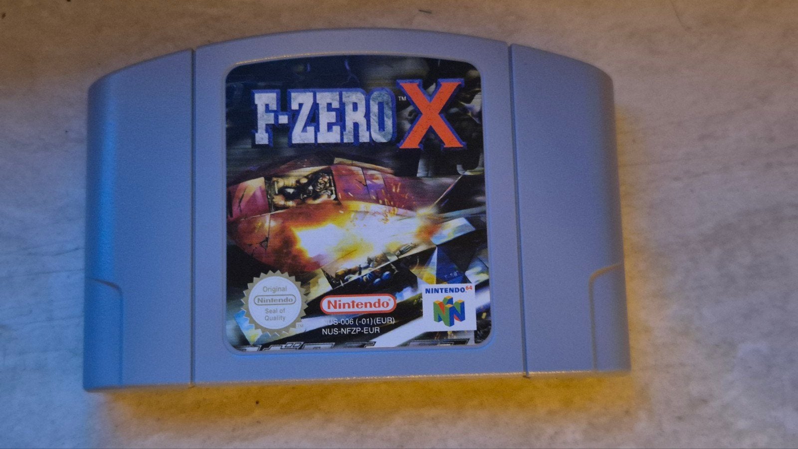 F-Zero X Nintendo 64 (N64) - Racegame, Spelcomputers en Games, Games | Nintendo 64, Gebruikt, 1 speler, Racen en Vliegen, Ophalen of Verzenden