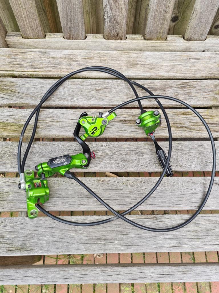 Tektro Auriga Pro Hydraulische Schijfremmen + Rotoren, Fietsen en Brommers, Fietsonderdelen, Ophalen of Verzenden