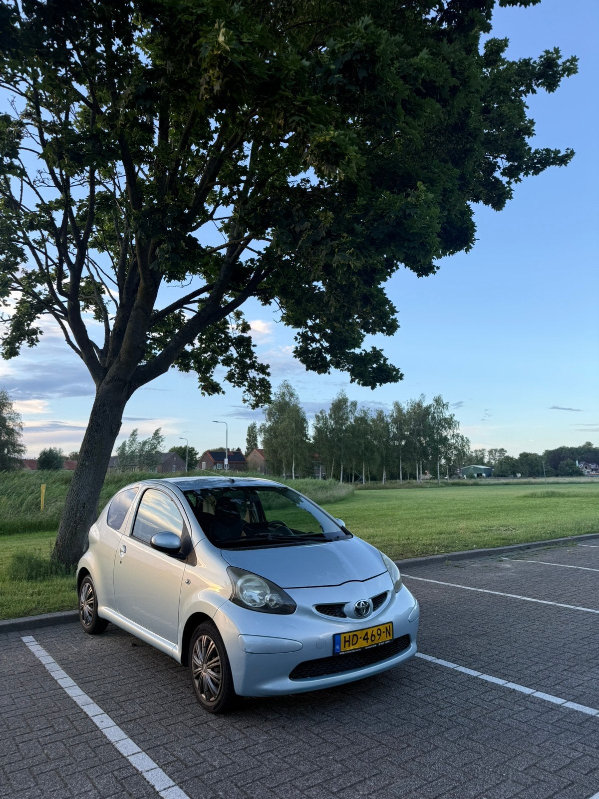 Toyota Aygo 2006 Blauw | Recent onderhouden, Auto's, Toyota, Voorwielaandrijving, 68 pk, Handgeschakeld, Particulier
