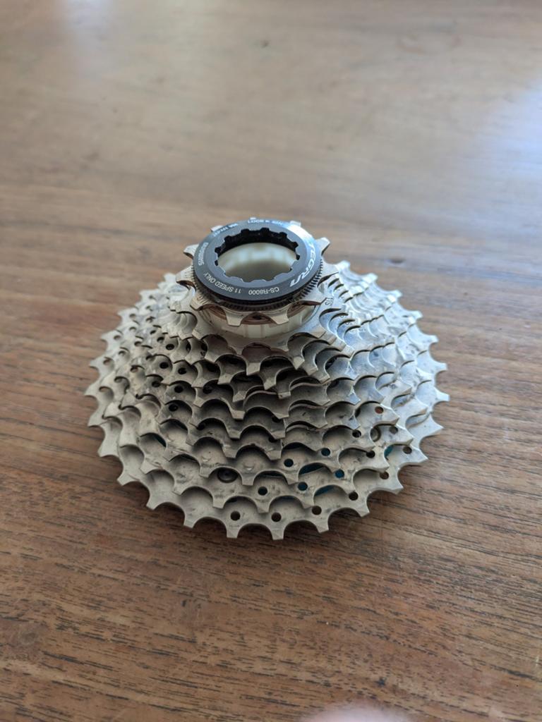 Shimano Ultegra 11-speed cassette 11-30, Gebruikt, Ophalen of Verzenden, Shimano, Derailleur of Ketting