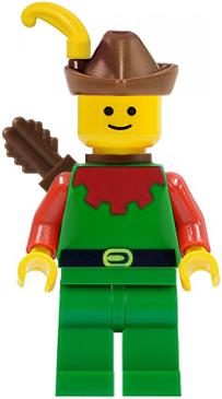 Lego Castle Forestman Minifigs 6077 Forestmen's River Fort, Lego, Ophalen of Verzenden, Zo goed als nieuw, Minifiguur