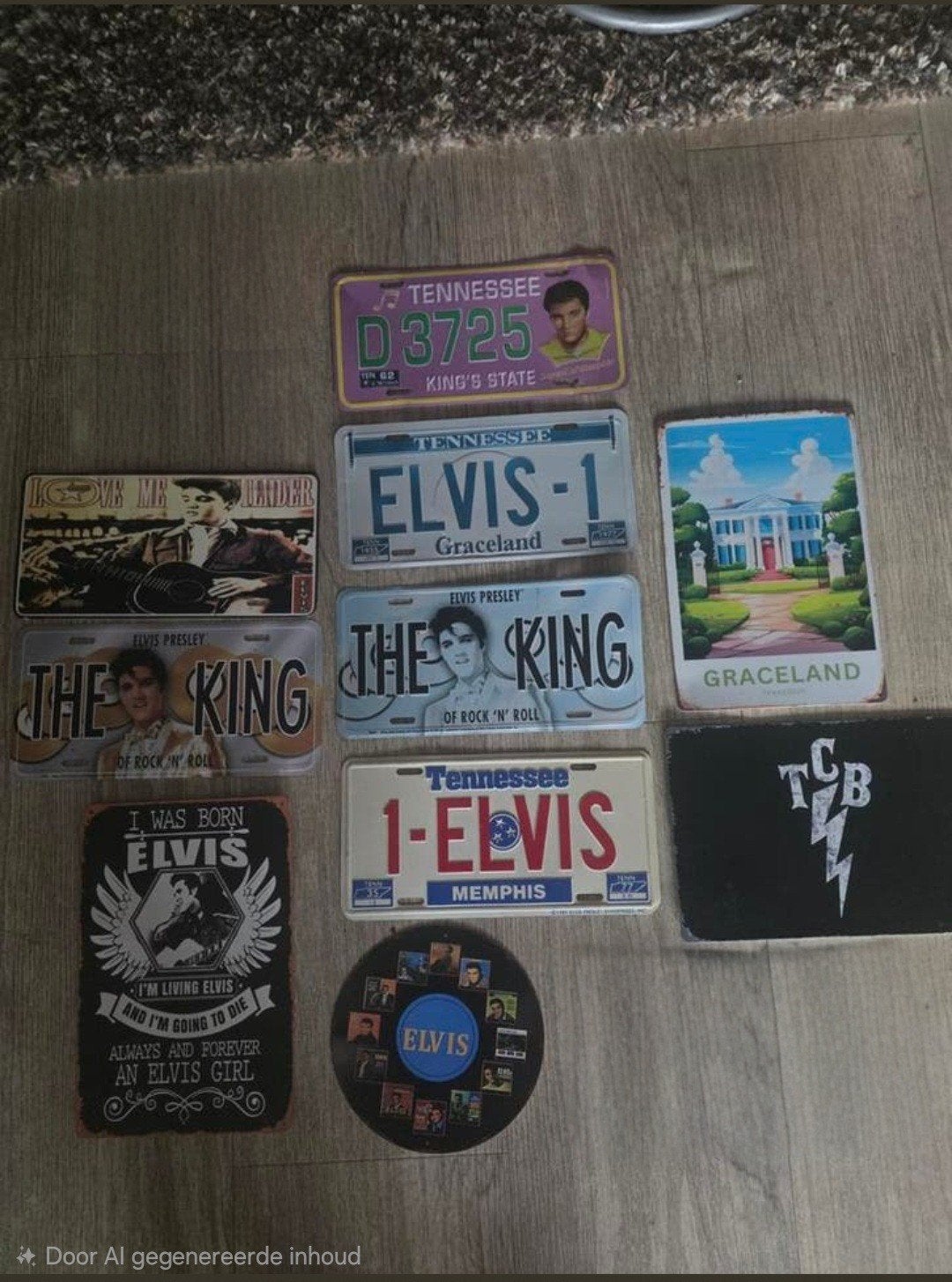 Elvis Presley en Blues Brothers Metalen Borden € 5 pstuk, Ophalen of Verzenden, Gebruikt, Reclamebord