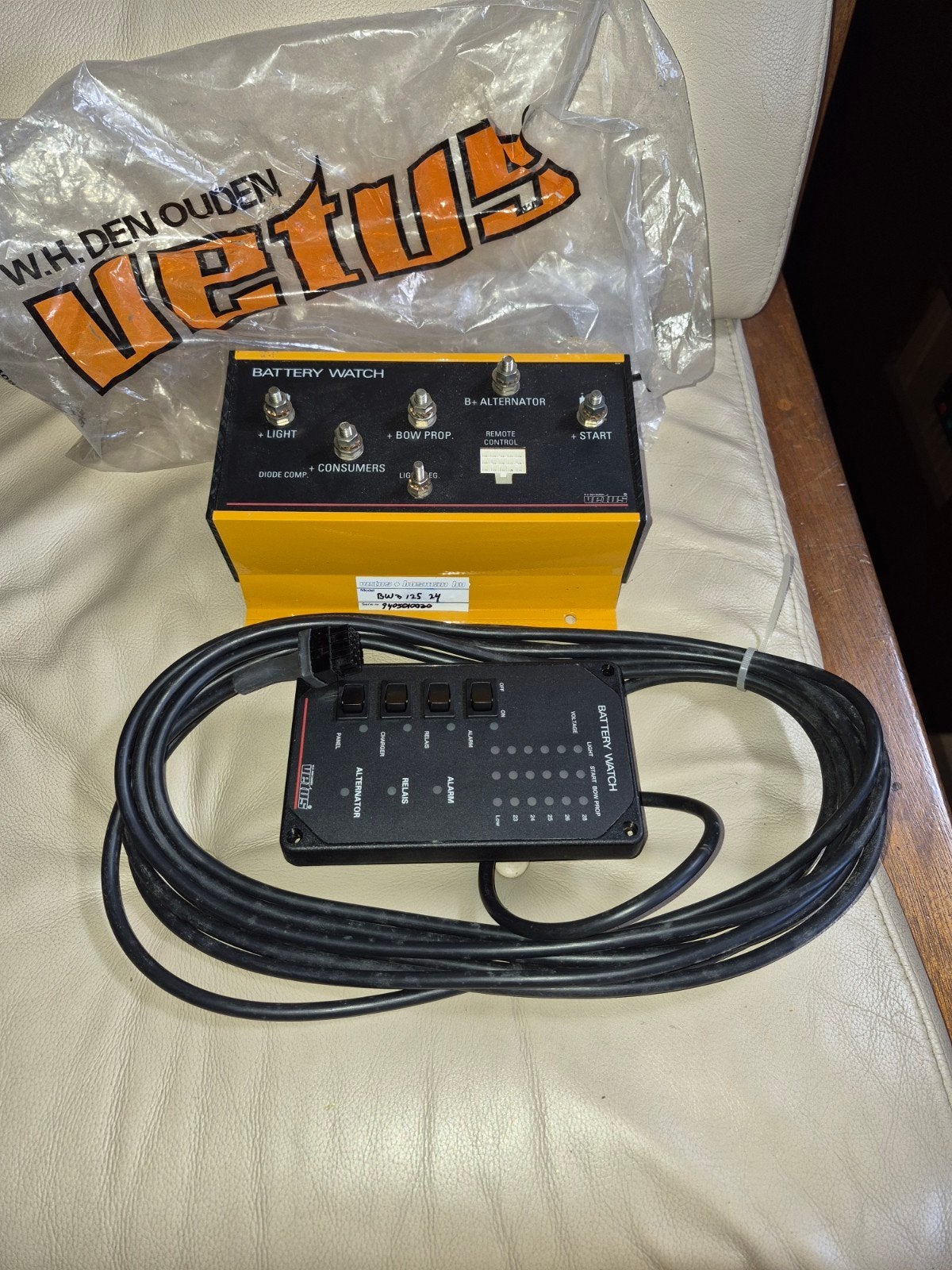 vetus acuwatch 24v  125a, Ophalen of Verzenden, Nieuw, Motor en Techniek