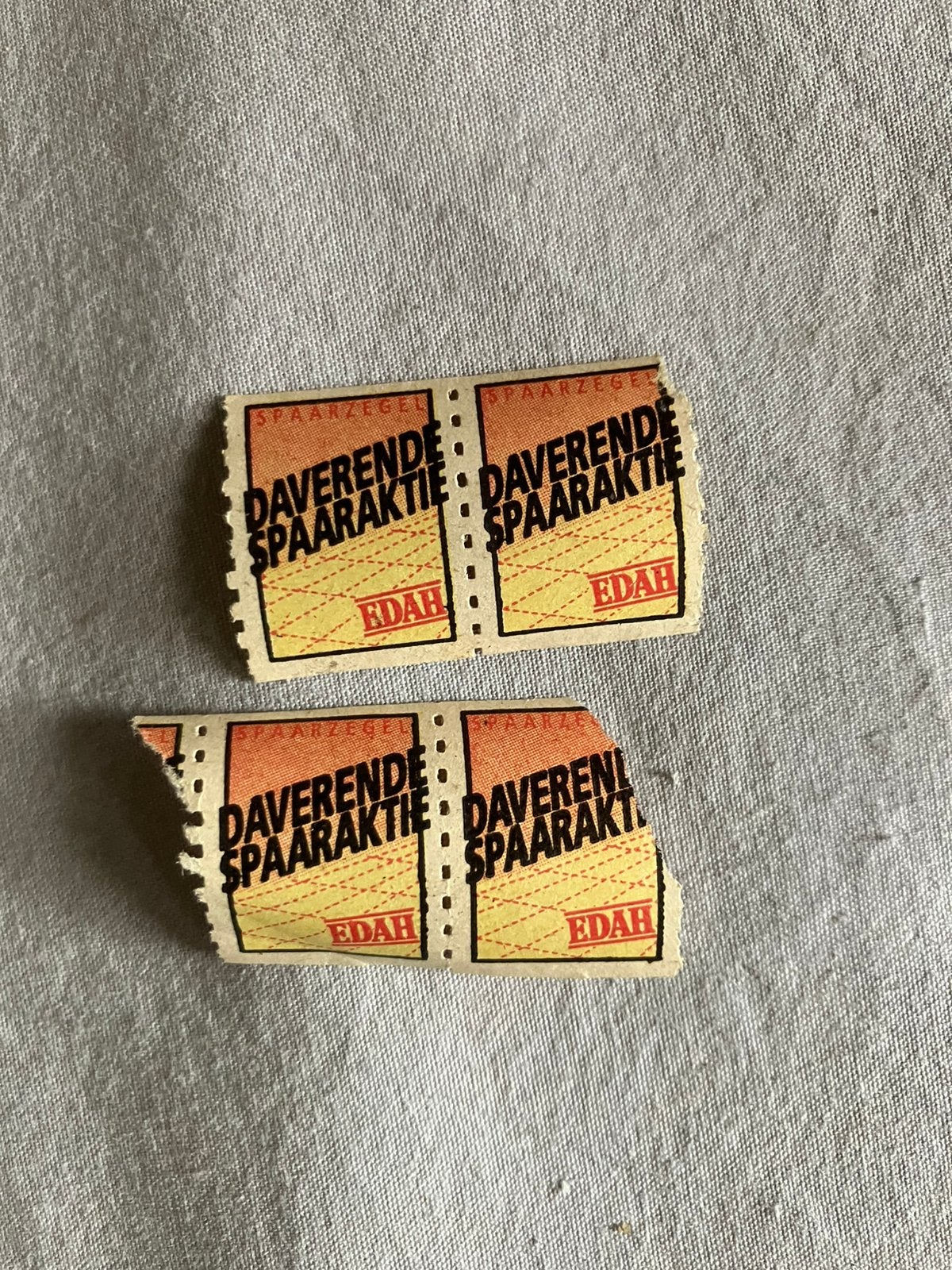 Spaarzegels Edah, Overige supermarkten, Ophalen of Verzenden
