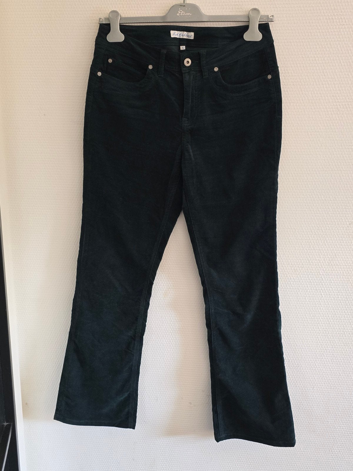 Red Button Babette Babycord Smaragd Broek Maat 40, Kleding | Dames, Maat 38/40 (M), Ophalen of Verzenden, Lang, Gedragen