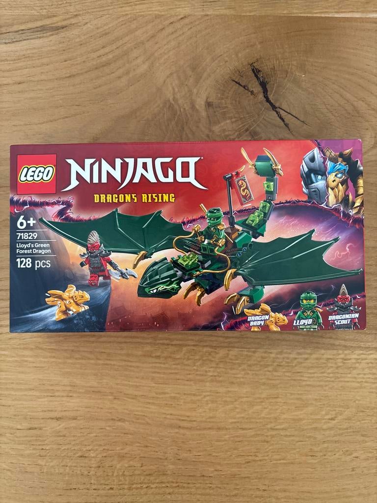 LEGO Ninjago 71829 Lloyd's Green Forest Dragon, Kinderen en Baby's, Speelgoed | Duplo en Lego, Ophalen, Lego, Nieuw, Inclusief doos