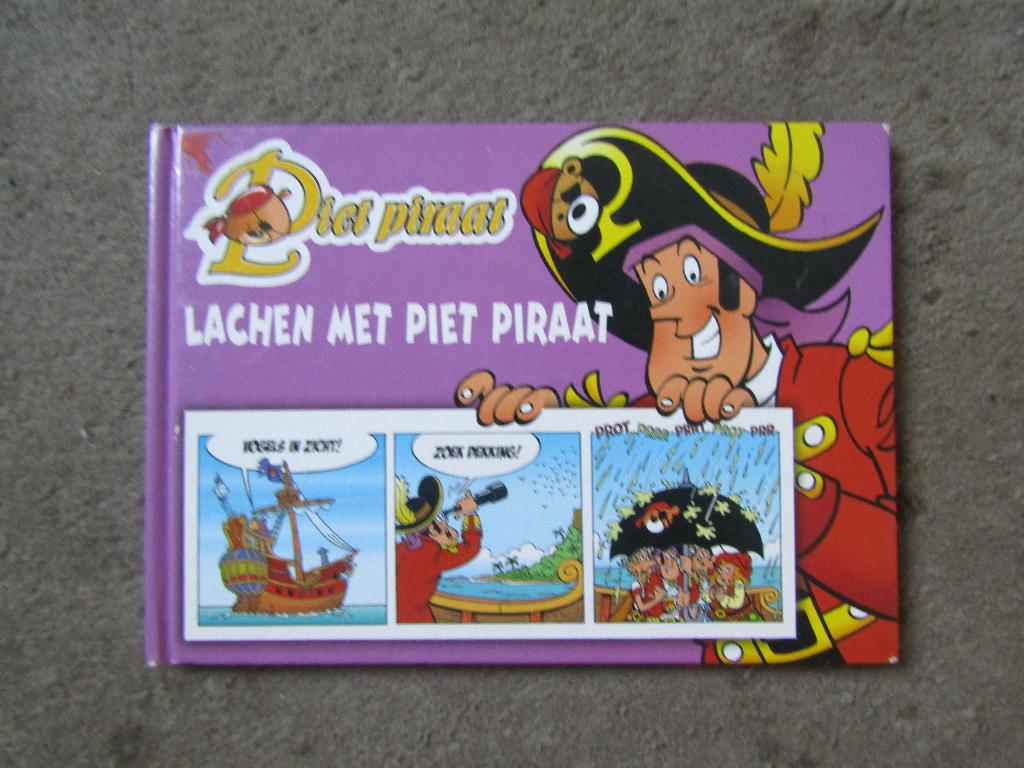 Boek: Piet Piraat - Lachen met Piet Piraat, Ophalen of Verzenden, Gelezen, Studio 100, Non-fictie