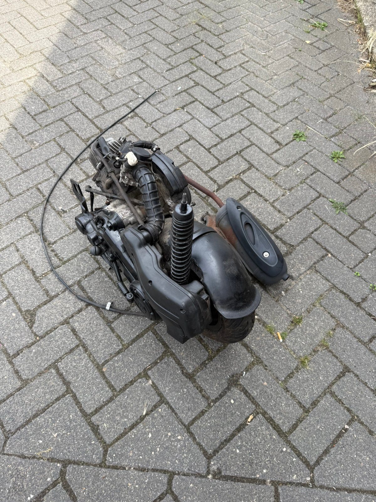 Piaggio Zip 50cc 4t plug and play blok compleet, Ophalen, Zo goed als nieuw, Blok, Piaggio