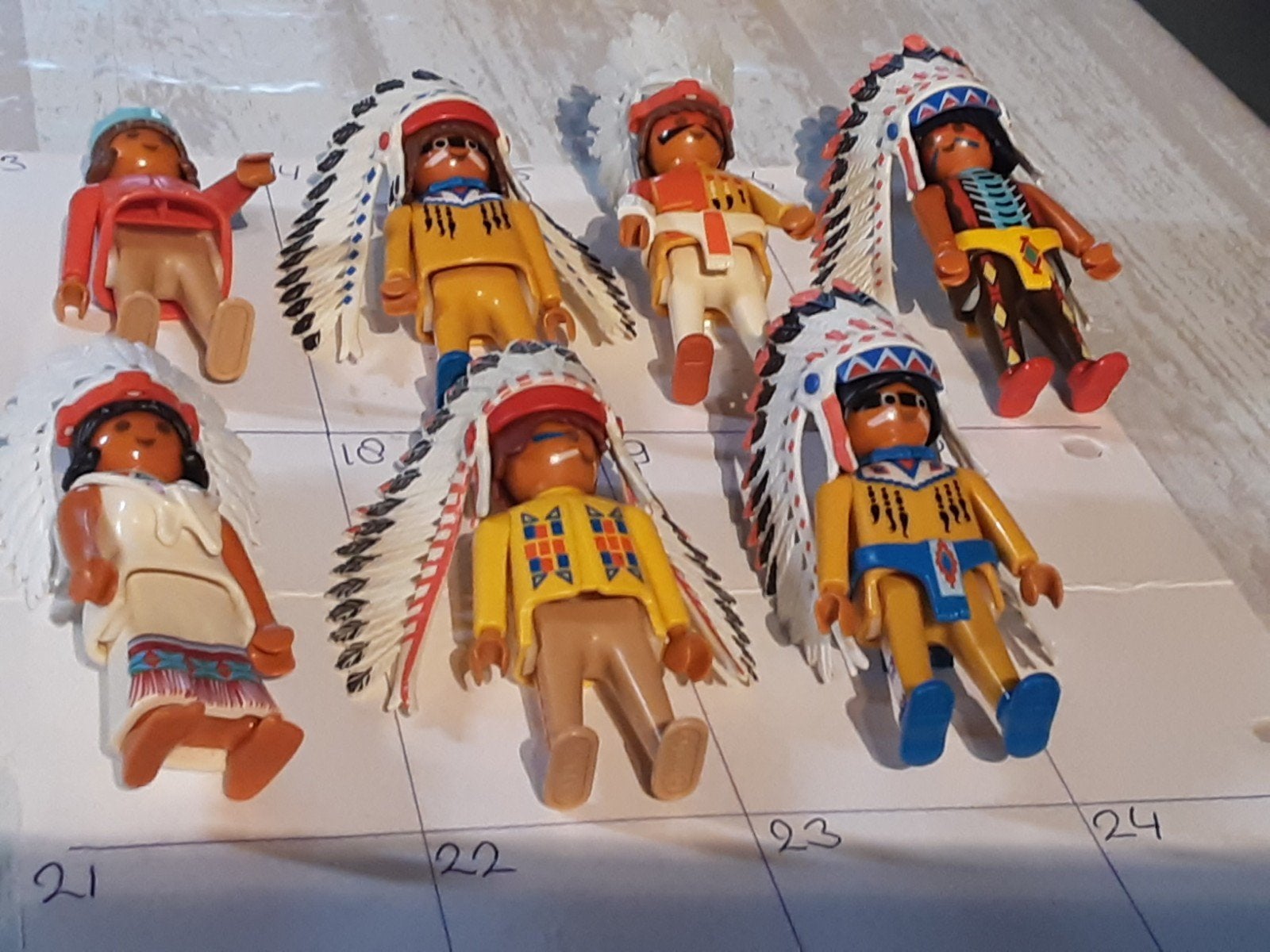 indianen kano's en tent, Ophalen of Verzenden, Zo goed als nieuw, Losse onderdelen, Figuren