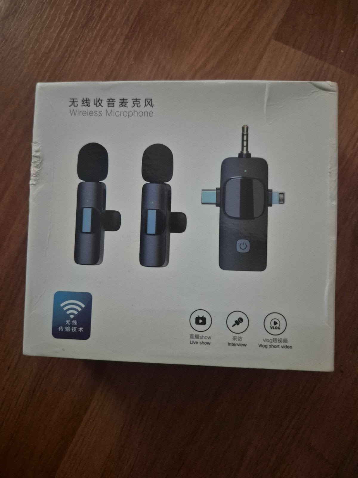 Draadloze microfoon voor smartphone/camera (nieuw), Muziek en Instrumenten, Microfoons, Ophalen of Verzenden, Nieuw, Overige typen