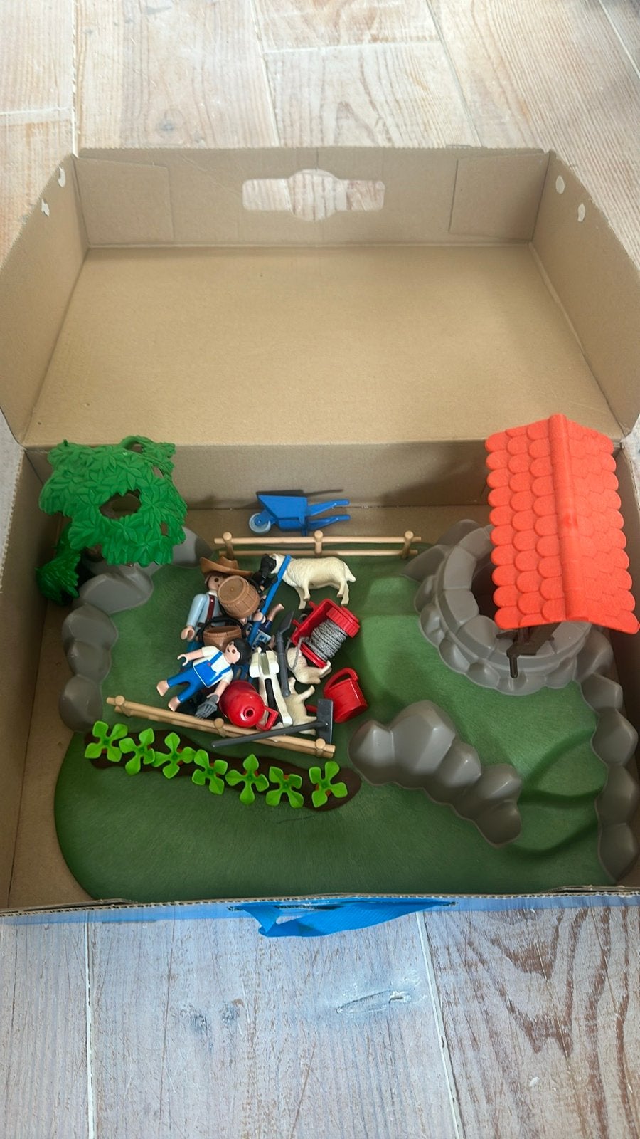 Playmobil Super Set Boerderij (4131), Gebruikt, Complete set, Overige typen, Ophalen of Verzenden