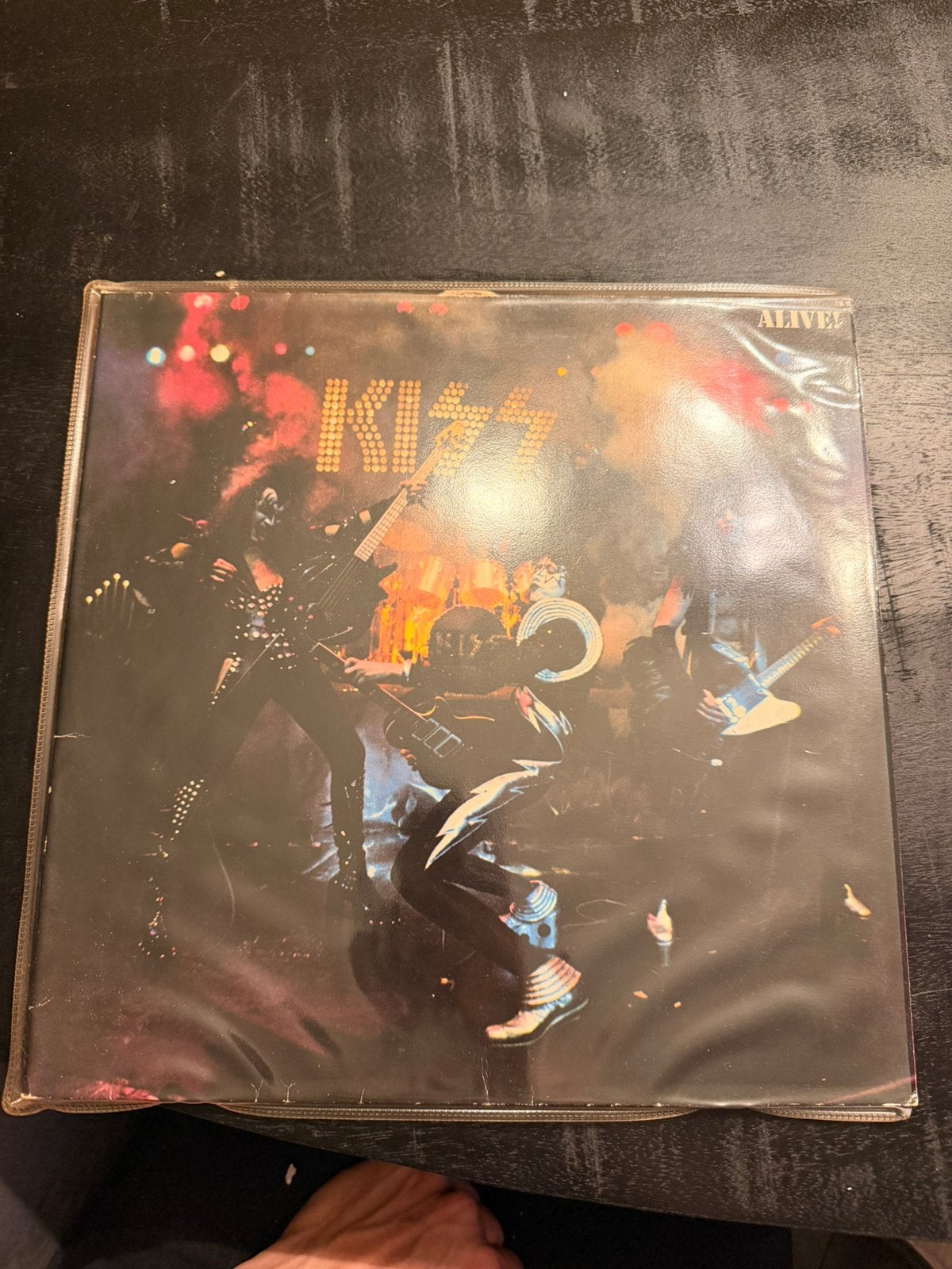 KISS - Alive! Dubbel-LP (1975) - Originele Persing, Gebruikt, Ophalen of Verzenden, 1970 - 1979, Poprock