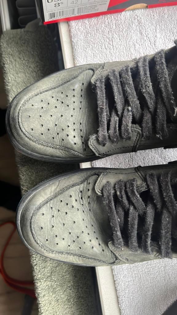 air jordan 1 quai 54 mt 42, Zwart, Ophalen of Verzenden, Sneakers of Gympen, Zo goed als nieuw