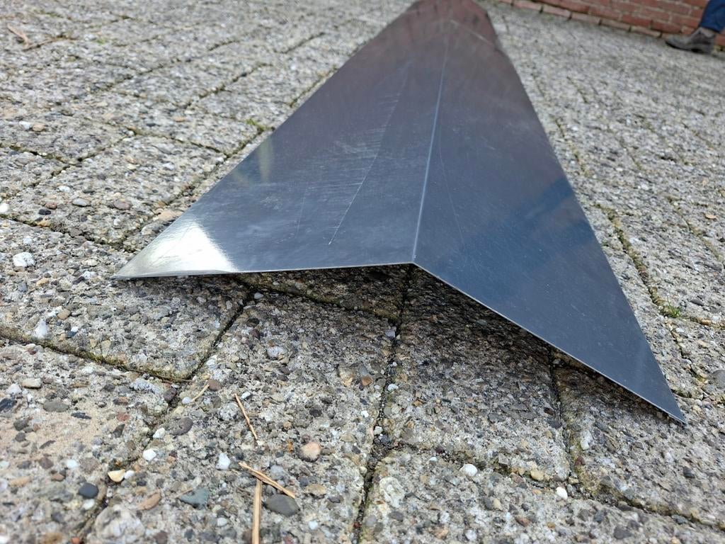 Nokplaten 3m lang, 37cm breed, nieuw, antraciet, Doe-het-zelf en Verbouw, Dakpannen en Dakbedekking, Dakplaat of Dakpanplaat, Overige materialen