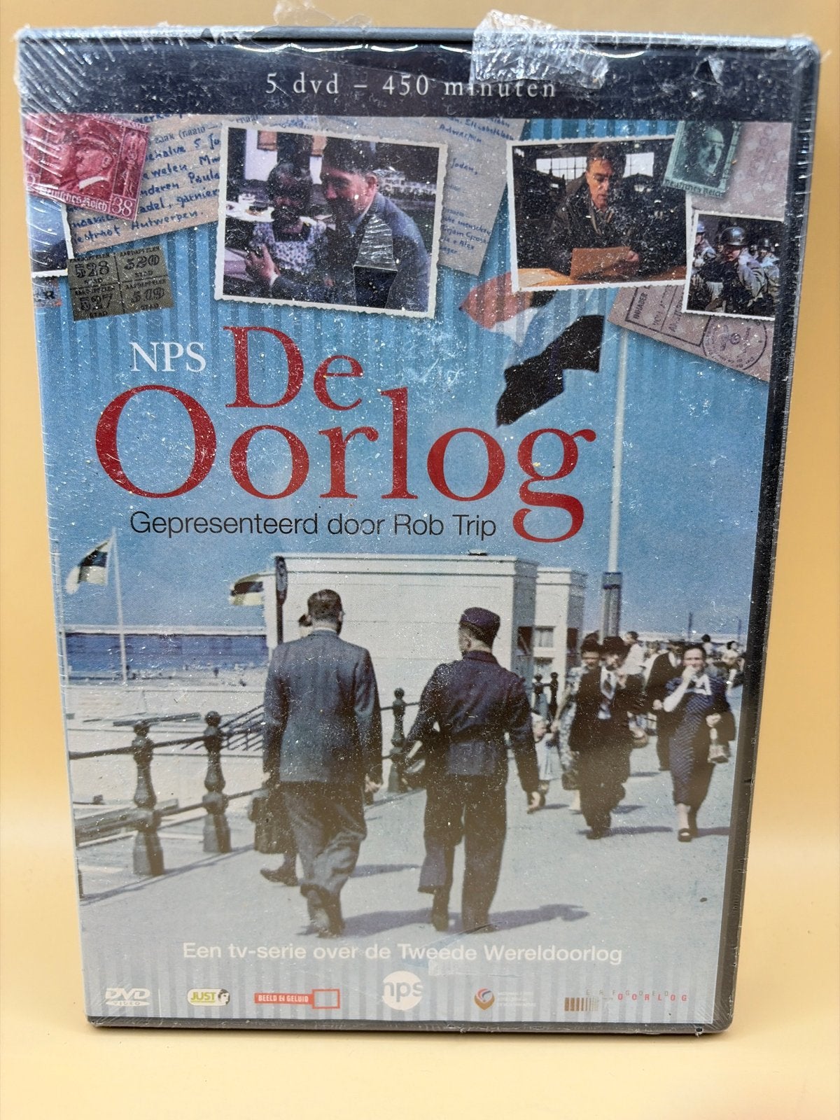 NPS De Oorlog - 5 DVD Boxset - Tweede Wereldoorlog, Alle leeftijden, Nederlands, Overige genres, Nieuw in verpakking