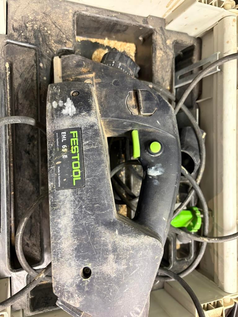 Festtool schaafmachine EHL 65 E, Ophalen of Verzenden, Zo goed als nieuw, Elektrisch, Bovenfrees