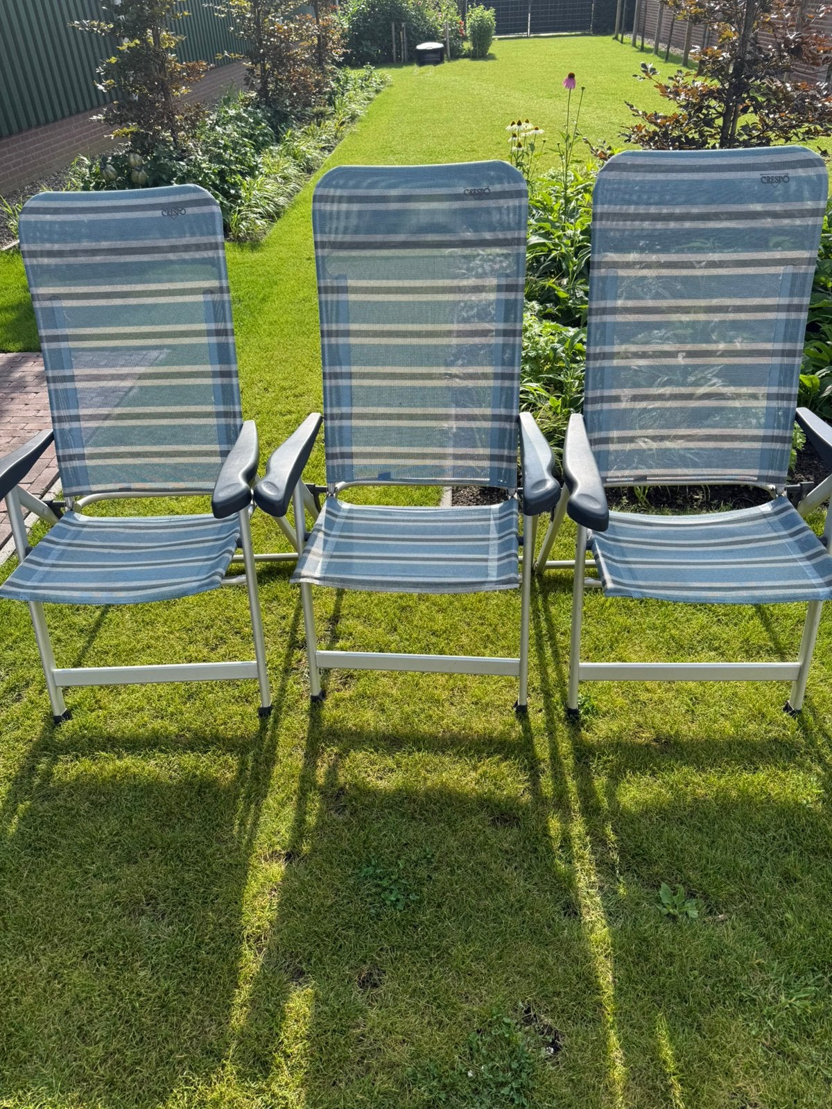 Crespo camping stoelen, Caravans en Kamperen, Ophalen, Zo goed als nieuw, Campingstoel