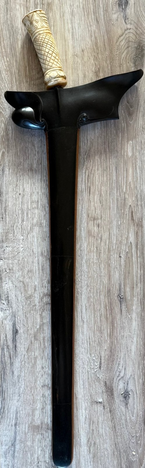 Balinese Kris Keris met Karbouw Hornen Wranka&Schede, Ophalen of Verzenden