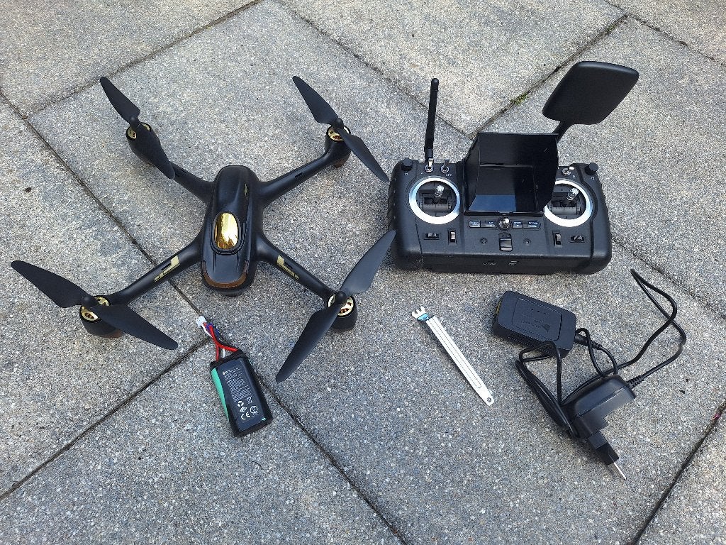 Hubsan X4 AIR H501S Professional Edition zwart, 250 tot 900 gram, Cameradrone, Verzenden, Hubsan