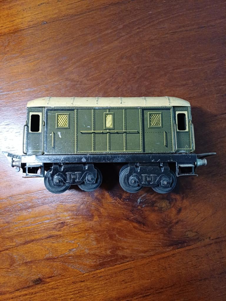 Blikken treinwagon, Verzamelen, Spoorwegen en Tramwegen, Ophalen of Verzenden, Trein, Overige typen