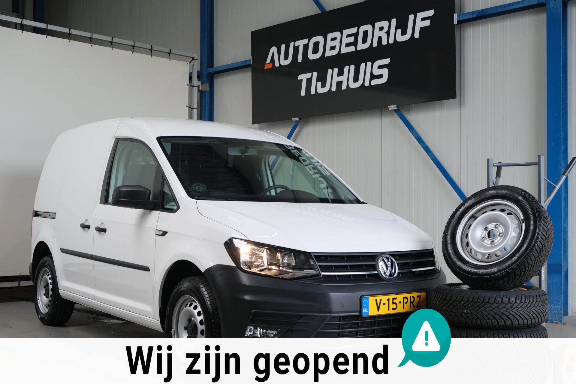 Volkswagen Caddy 1.0 TSI L1H1 BMT - Airco, Cruise, PDC., Auto's, Voorwielaandrijving, Gebruikt, Euro 6, Volkswagen