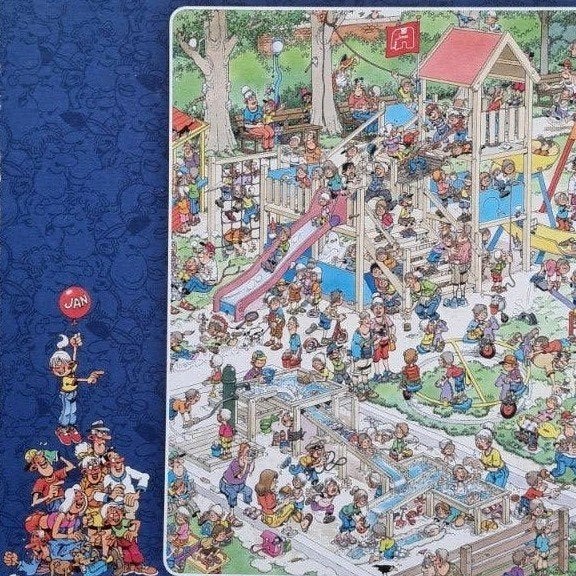 Jan van Haasteren puzzel, Ophalen of Verzenden, 500 t/m 1500 stukjes, Gebruikt, Legpuzzel