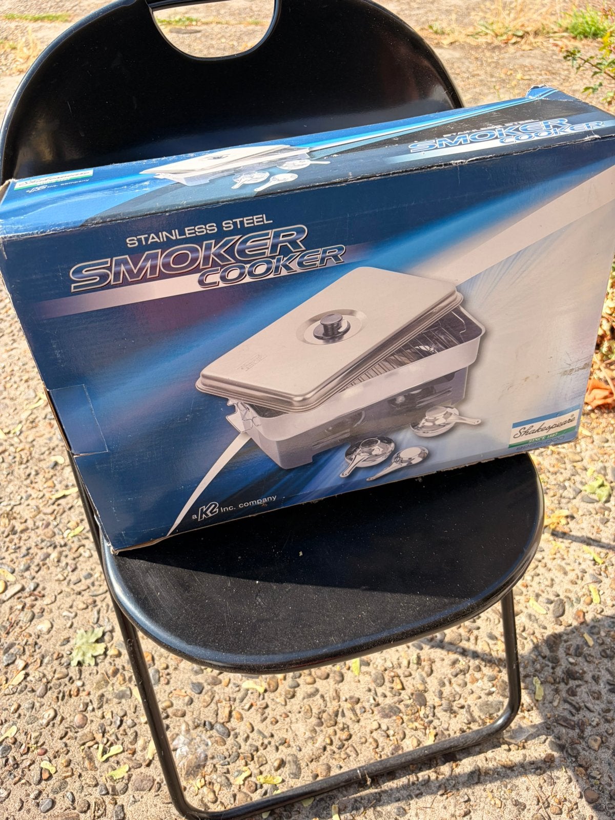 Smoker cooker, Ophalen, Zo goed als nieuw