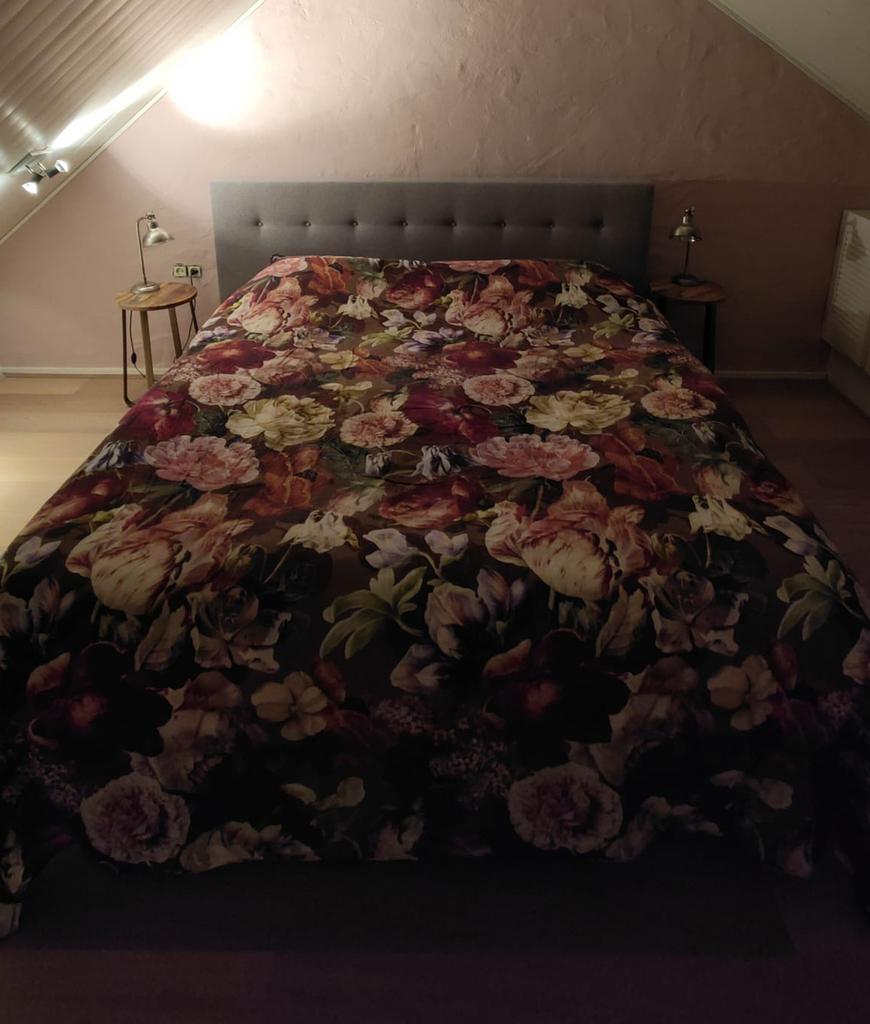 Tweepersoonsbed, Ophalen, Gebruikt, 210 cm, Tweepersoons