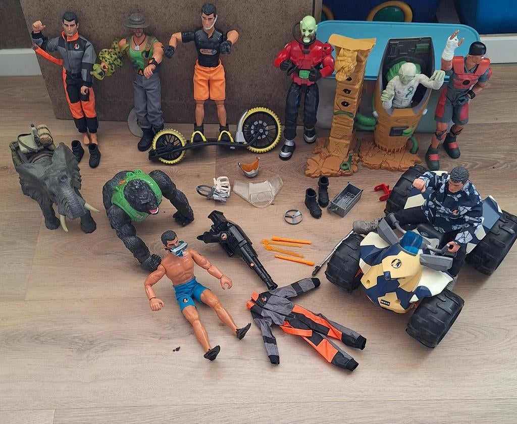 Action man en veel extra's  jaar 2004, Ophalen of Verzenden