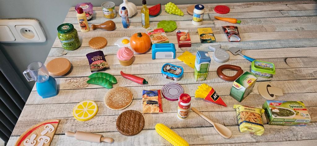 Ah mini's mini boodschappen albert heijn ah, Ophalen of Verzenden, Kunststof