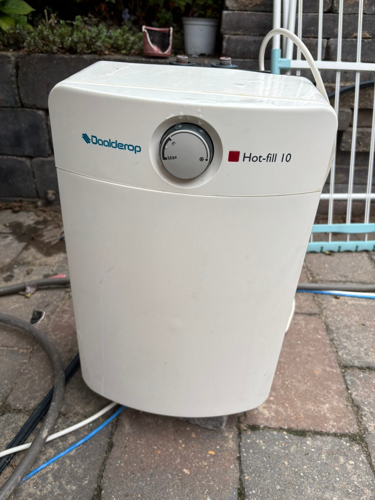 Daalderop hot-fill boiler 10 liter, Doe-het-zelf en Verbouw, Minder dan 20 liter, Ophalen, Zo goed als nieuw, Boiler